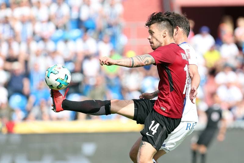 Football. HET Liga. Banik Ostrava - AC Sparta Prague. 28.04.2018