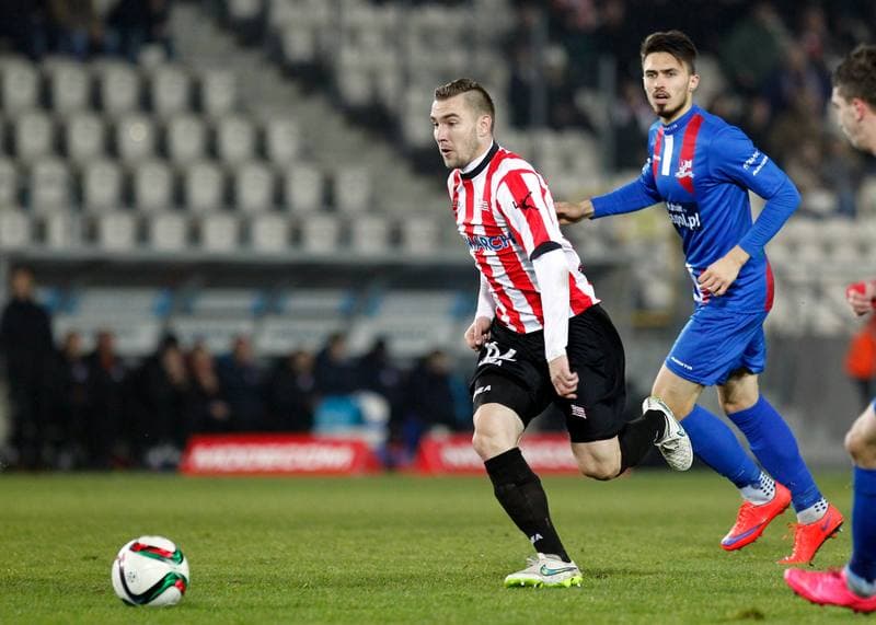 Football. PKO BP Ekstraklasa. Cracovia Krakow - Podbeskidzie Bielsko Biala. 02.12.2015