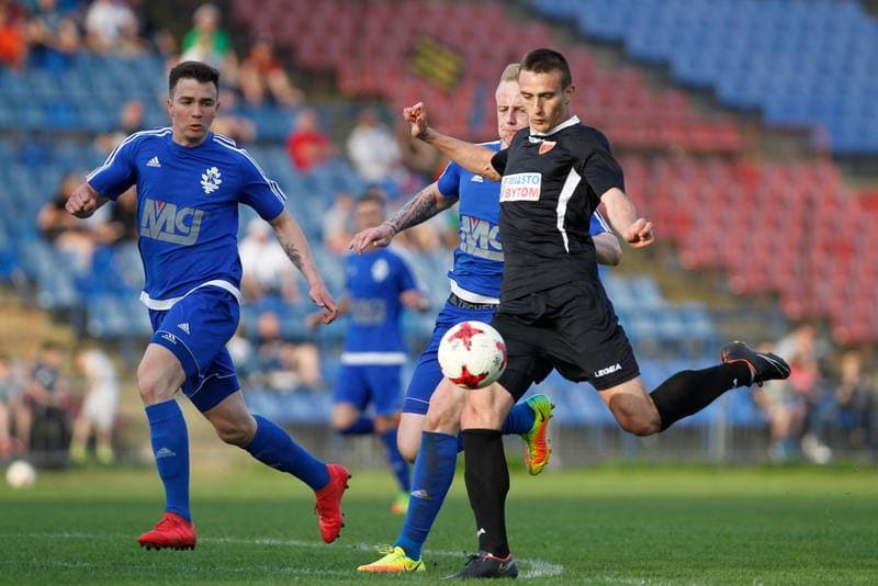 Football. Haiz IV Liga. Polonia Bytom - Dab Gaszowice. 01.05.2018