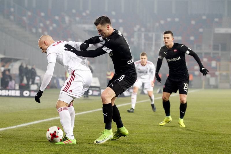 Football. Lotto Ekstraklasa. Gornik Zabrze - Cracovia Krakow. 18.12.2017