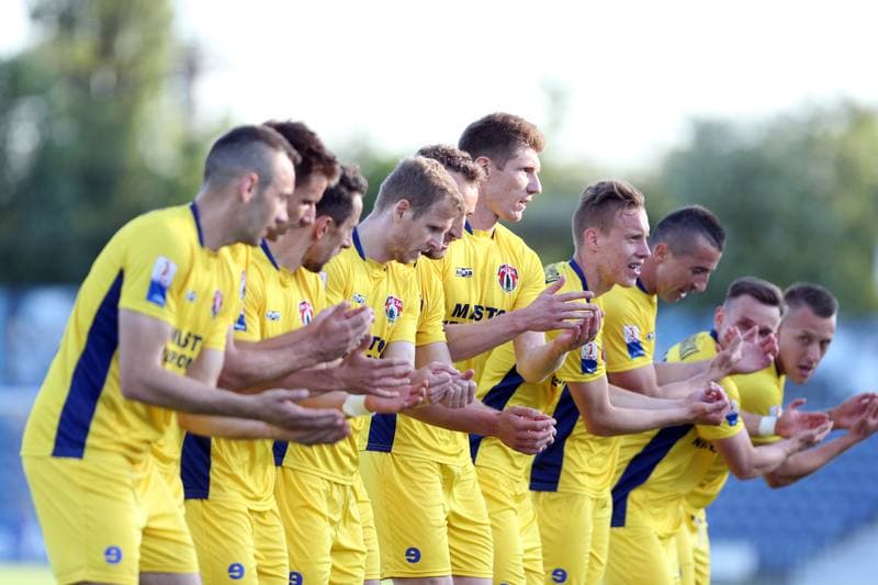 Football. Nice I Liga. Ruch Chorzow - Puszcza Niepolomice. 05.05.2018