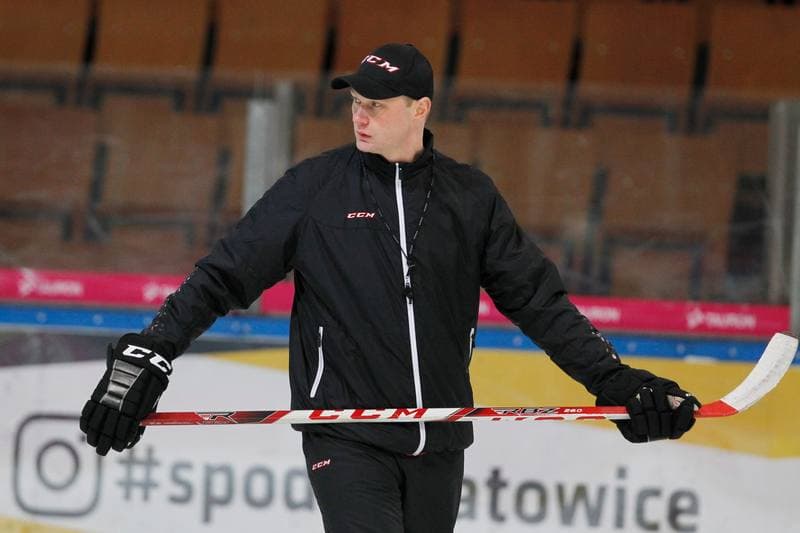 Ice Hockey. Poland national team. Training. 15.02.2018