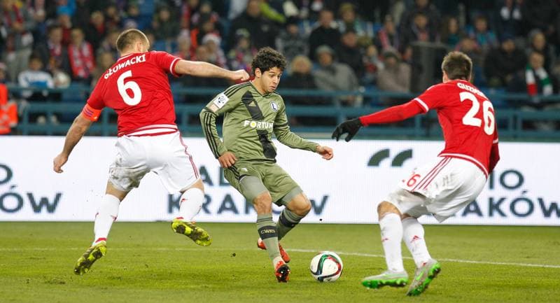 Football. PKO BP Ekstraklasa. Wisla Krakow - Legia Warsaw. 06.12.2015