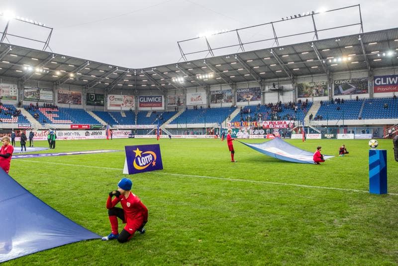 Football. PKO BP Ekstraklasa. Piast Gliwice - LKS Lodz. 15.12.2019