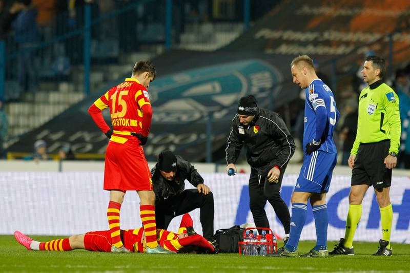 Football. T-Mobile Ekstraklasa. Ruch Chorzow - Jagiellonia Bialystok. 09.11.2014
