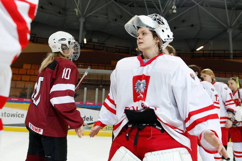 Ice Hockey. TCN. Poland - Latvia. 17.02.2018