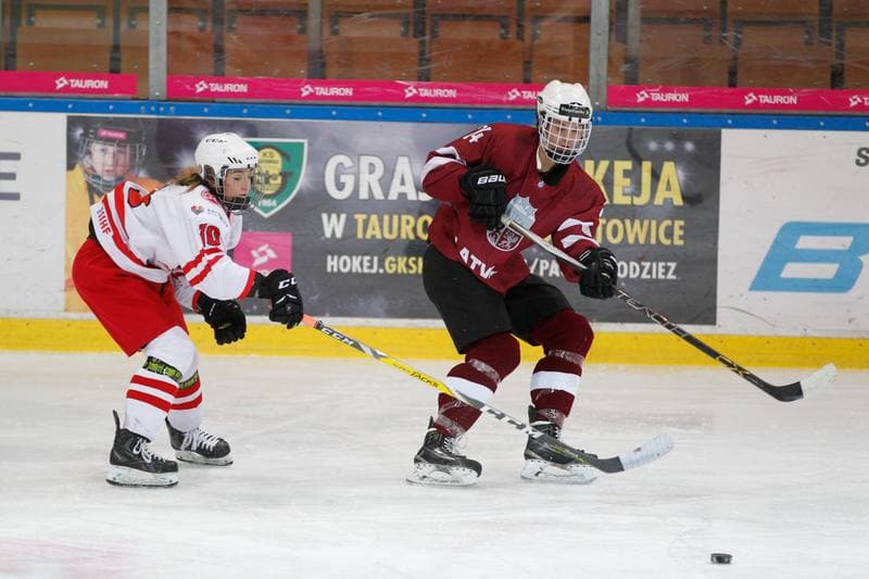 Ice Hockey. TCN. Poland - Latvia. 17.02.2018