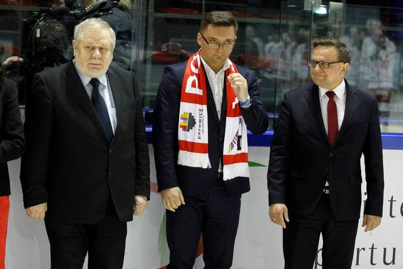 Ice Hockey. Euro Ice Hockey Challenge. Poland - Hungary. 18.02.2018