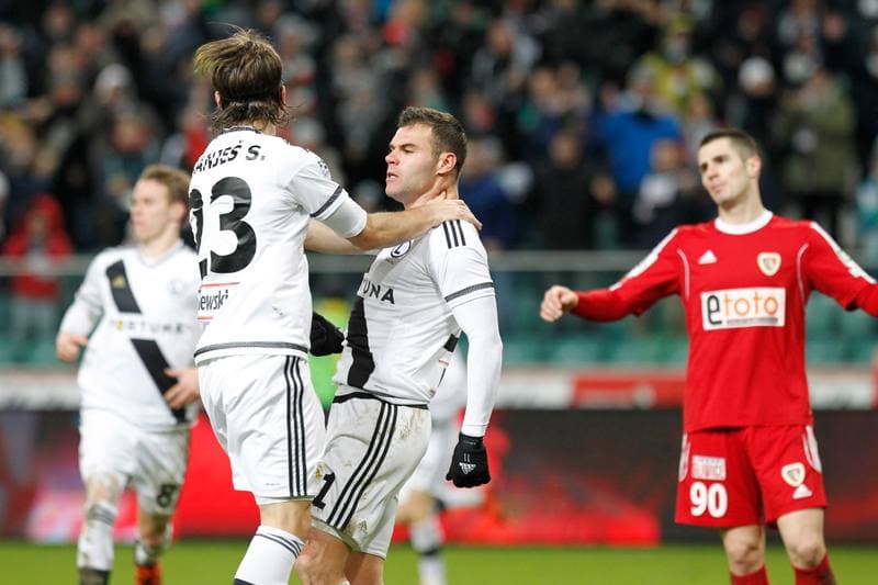 Football. PKO BP Ekstraklasa. Legia Warsaw - Piast Gliwice. 13.12.2015
