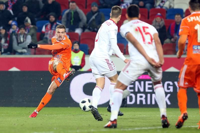Football. Lotto Ekstraklasa. Gornik Zabrze - Bruk-Bet Termalica Nieciecza. 19.02.2018
