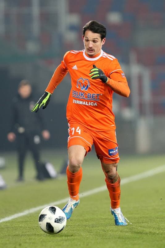 Football. Lotto Ekstraklasa. Gornik Zabrze - Bruk-Bet Termalica Nieciecza. 19.02.2018