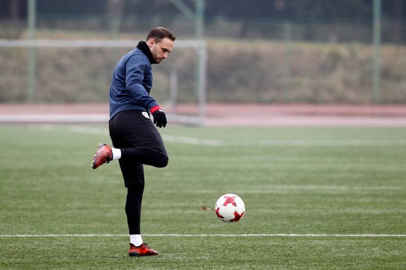 Football. Piast Gliwice. Training. 10.01.2018