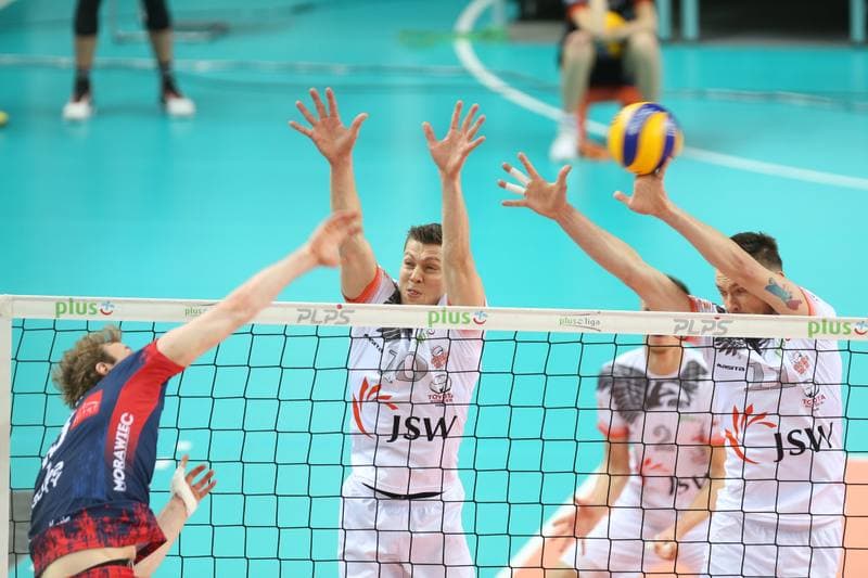 Volleyball. PlusLiga. Jastrzebski Wegiel - ZAKSA Kedzierzyn-Kozle. 13.01.2018