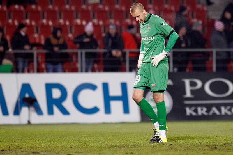 Football. PKO BP Ekstraklasa. Cracovia Krakow - Korona Kielce. 14.12.2015