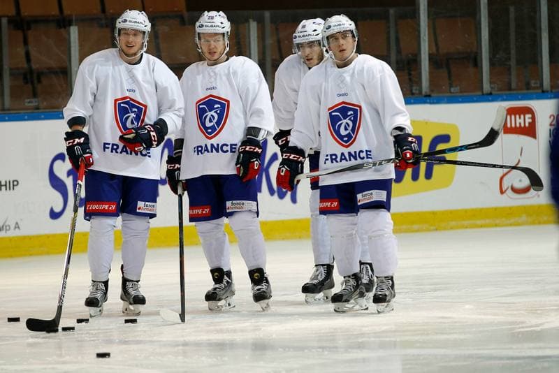 Ice Hockey. France. Training. 15.12.2015