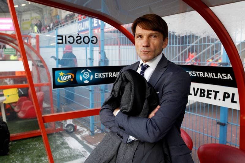 Football. Lotto Ekstraklasa. Piast Gliwice - Wisla Krakow. 25.02.2018