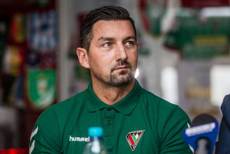 Football. Zaglebie Sosnowiec. Press Conference. 14.01.2020