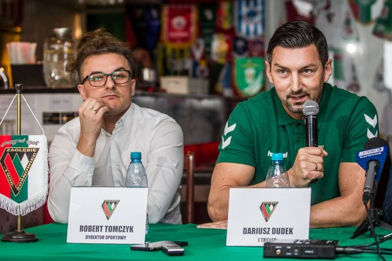 Football. Zaglebie Sosnowiec. Press Conference. 14.01.2020