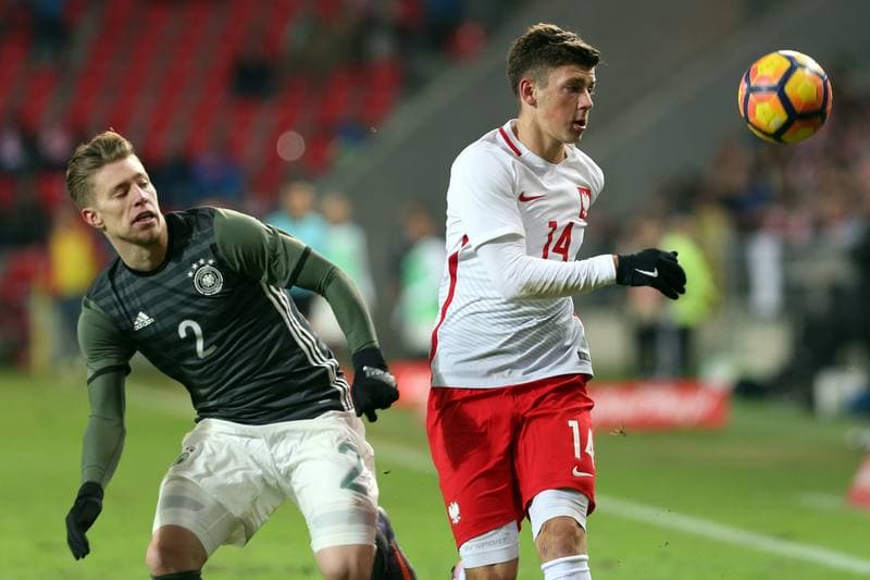 Football. International Friendly Match. Poland U21 - Germany U21. 15.11.2016
