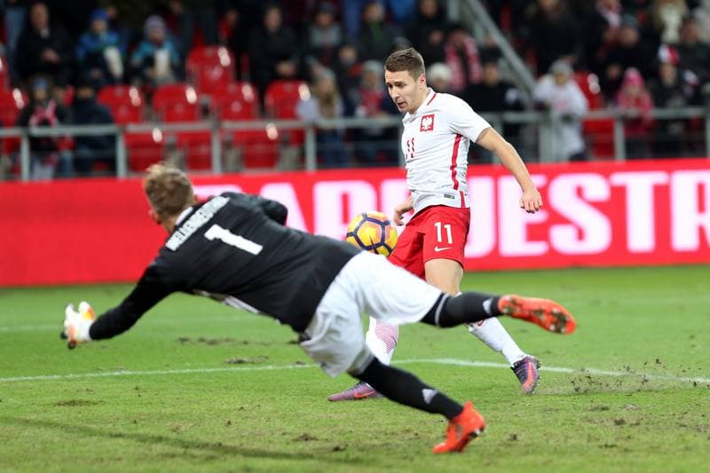 Football. International Friendly Match. Poland U21 - Germany U21. 15.11.2016
