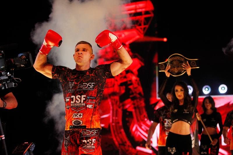 Kickboxing. DSF Kickboxing Challenge. Maksymilian Bratkowicz - Brice Kombou. 01.06.2018