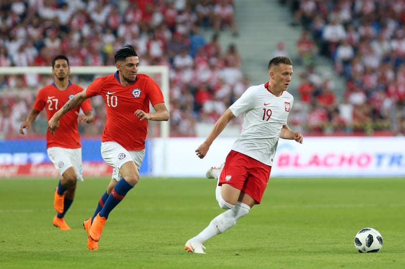Football. International Friendly. Poland - Chile. 08.06.2018