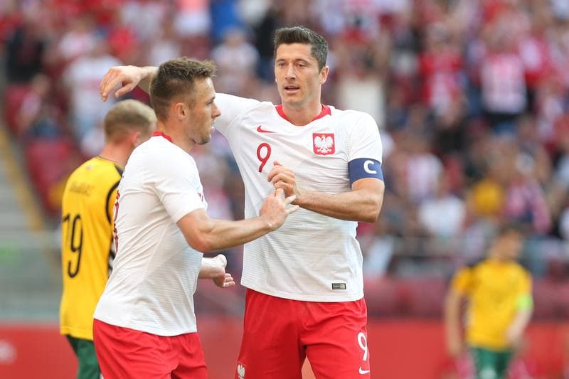Football. International Friendly. Poland - Lithuania. 12.06.2018