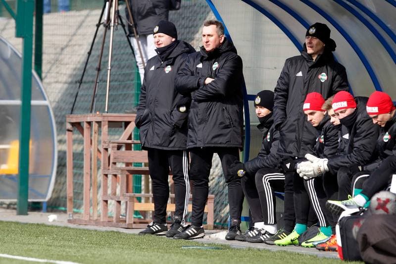 Football. Sparing. GKS Katowice - Radomiak Radom. 03.03.2018