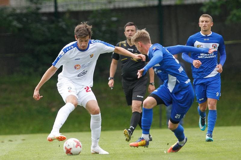 Football. Sparing. Odra Opole - Puszcza Niepolomice. 23.06.2018