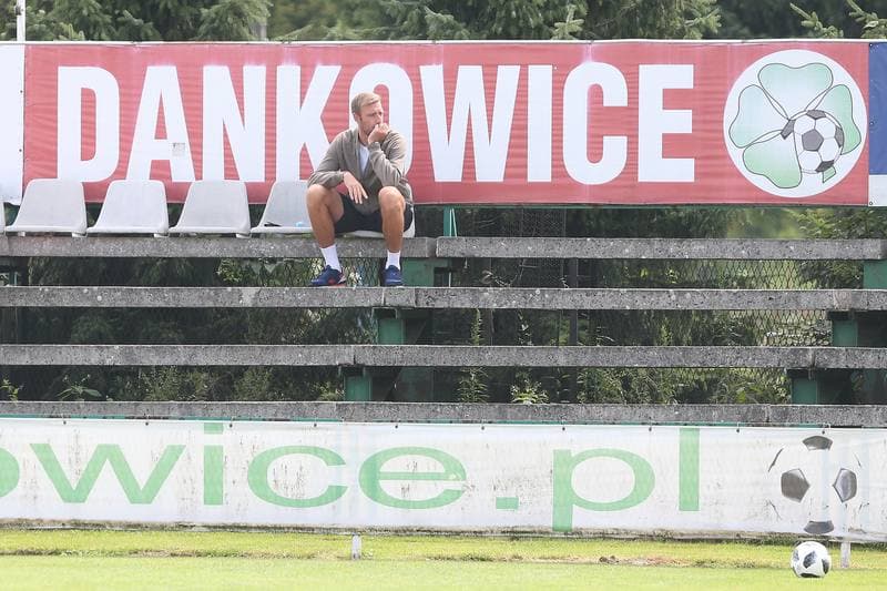 Football. Sparing. Podbeskidzie Bielsko-Biala - Piast Gliwice. 07.07.2018