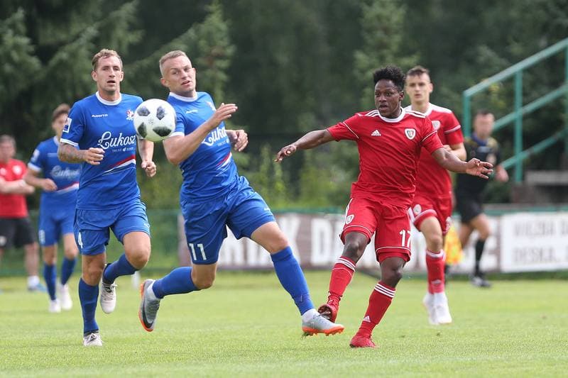 Football. Sparing. Podbeskidzie Bielsko-Biala - Piast Gliwice. 07.07.2018