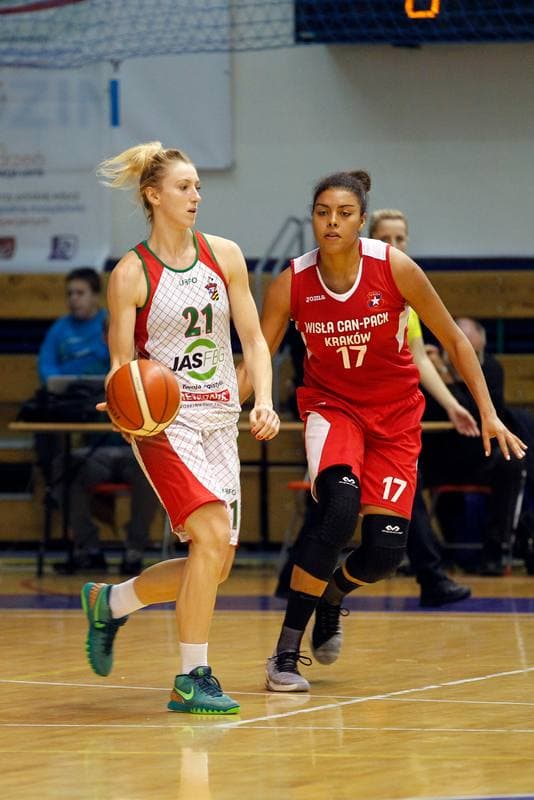 Basketball. Women Basket Liga. JAS-FBG Zaglebie Sosnowiec - Wisla Can-Pack Krakow. 27.11.2016