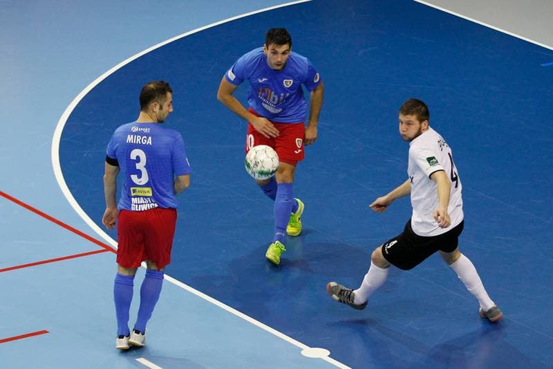 Futsal. Ekstraklasa. Clearex Chorzow - Piast Gliwice. 27.11.2016
