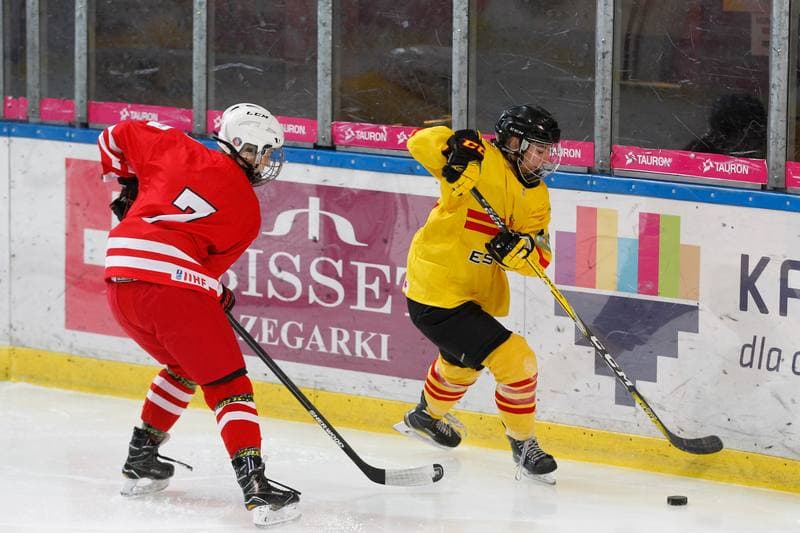 Ice Hockey. TCN. Poland - Spain. 16.02.2018