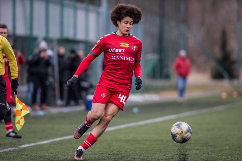 Football. Sparing. Zaglebie Sosnowiec - FK Zeleziarne Podbrezova. 29.01.2020
