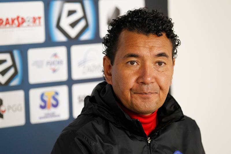 Football. AS Trencin. Press Conference. 25.07.2018