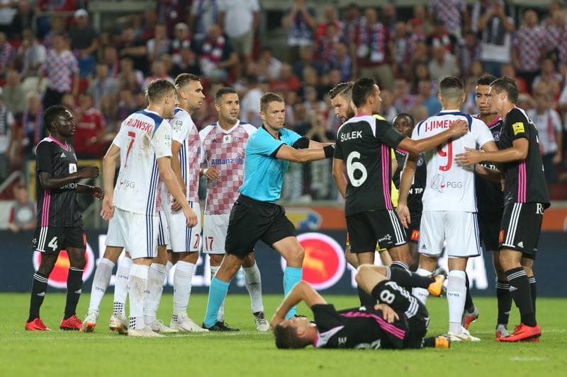 Football. UEFA Europa League. Gornik Zabrze - AS Trencin. 26.07.2018