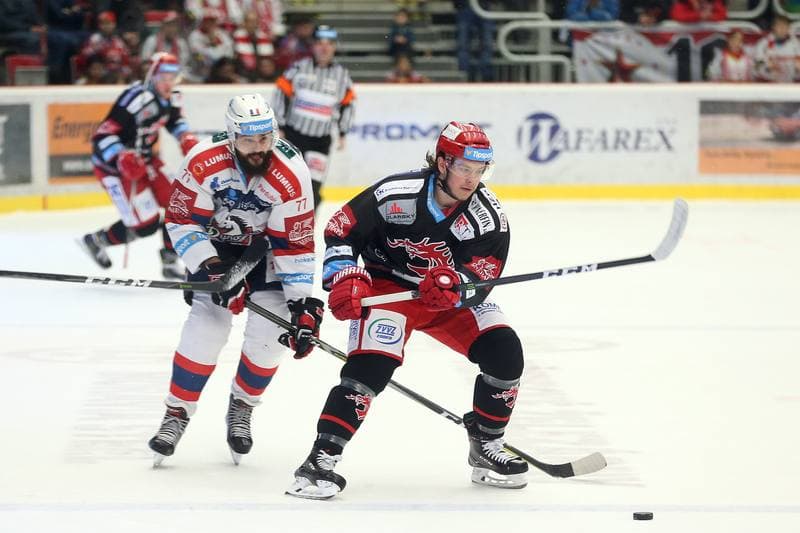 Ice Hockey. TipSport Extraliga. Ocelari Trinec - Dynamo Pardubice. 14.03.2018