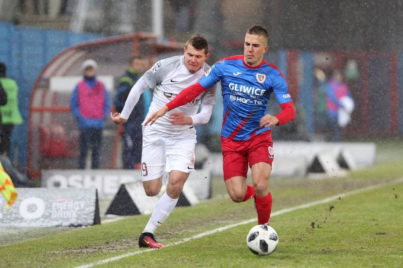 Football. Lotto Ekstraklasa. Piast Gliwice - Zaglebie Lubin. 16.03.2018