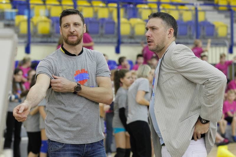 Volleyball. European Championship. Promotional Action. 05.12.2016