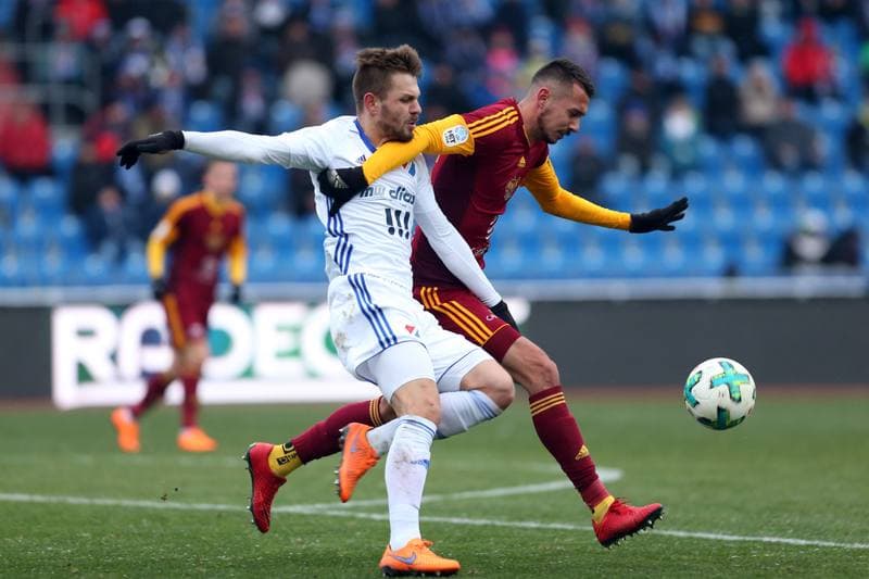 Football. HET Liga. Banik Ostrava - Dukla Praha. 17.03.2018