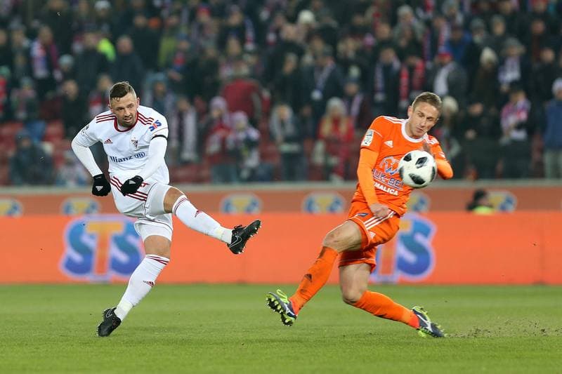Football. Lotto Ekstraklasa. Gornik Zabrze - Bruk-Bet Termalica Nieciecza. 19.02.2018