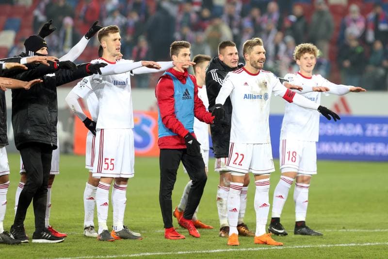 Football. Lotto Ekstraklasa. Gornik Zabrze - Bruk-Bet Termalica Nieciecza. 19.02.2018