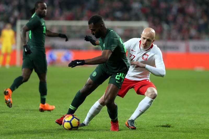 Football. International Friendly. Poland - Nigeria. 23.03.2018