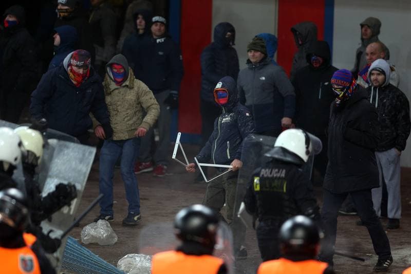 Football. Lotto Ekstraklasa. Piast Gliwice - Gornik Zabrze. 03.03.2018