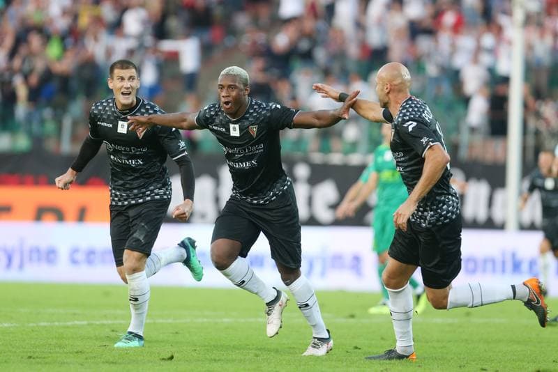 Football. Lotto Ekstraklasa. Zaglebie Sosnowiec - Slask Wroclaw. 27.08.2018