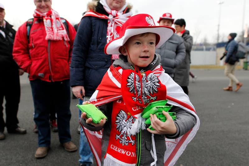 Football. International Friendly. Poland - South Korea. 27.03.2018