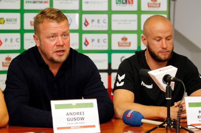 Ice Hockey. GKS Tychy. Press Conference. 29.08.2018