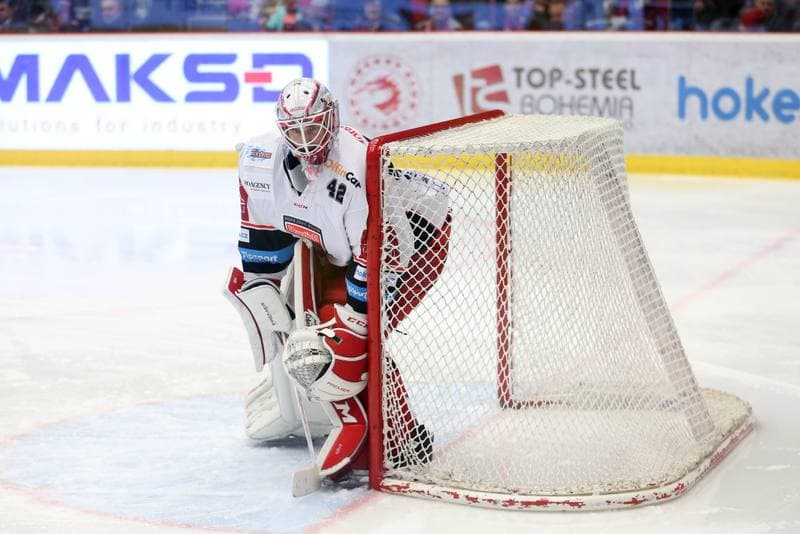 Ice Hockey. TipSport Extraliga. Ocelari Trinec - Mountfield Hradec Kralove. 02.04.2018
