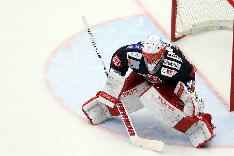 Ice Hockey. TipSport Extraliga. Ocelari Trinec - Mountfield Hradec Kralove. 02.04.2018